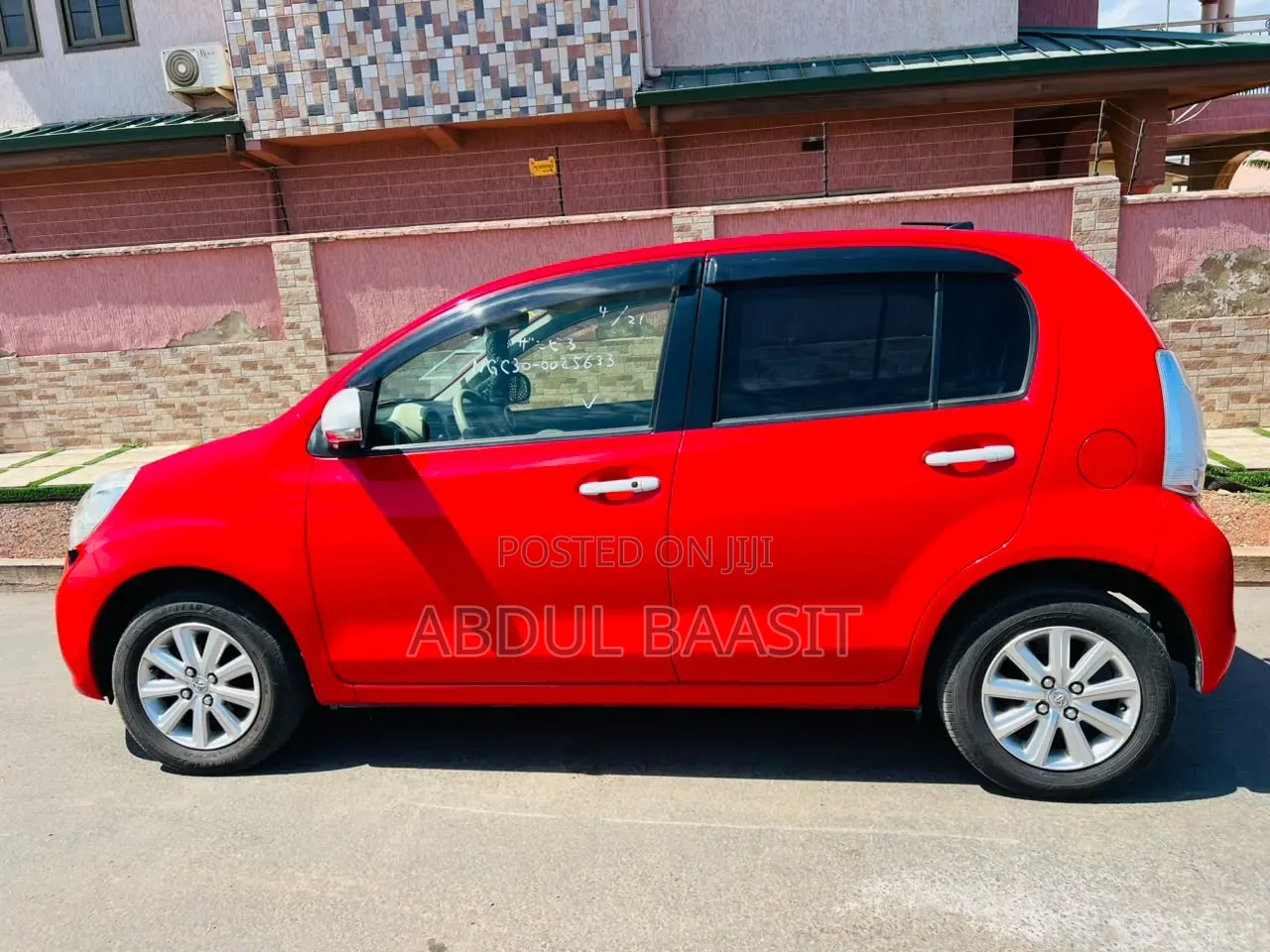 Toyota Passo 2014 Red