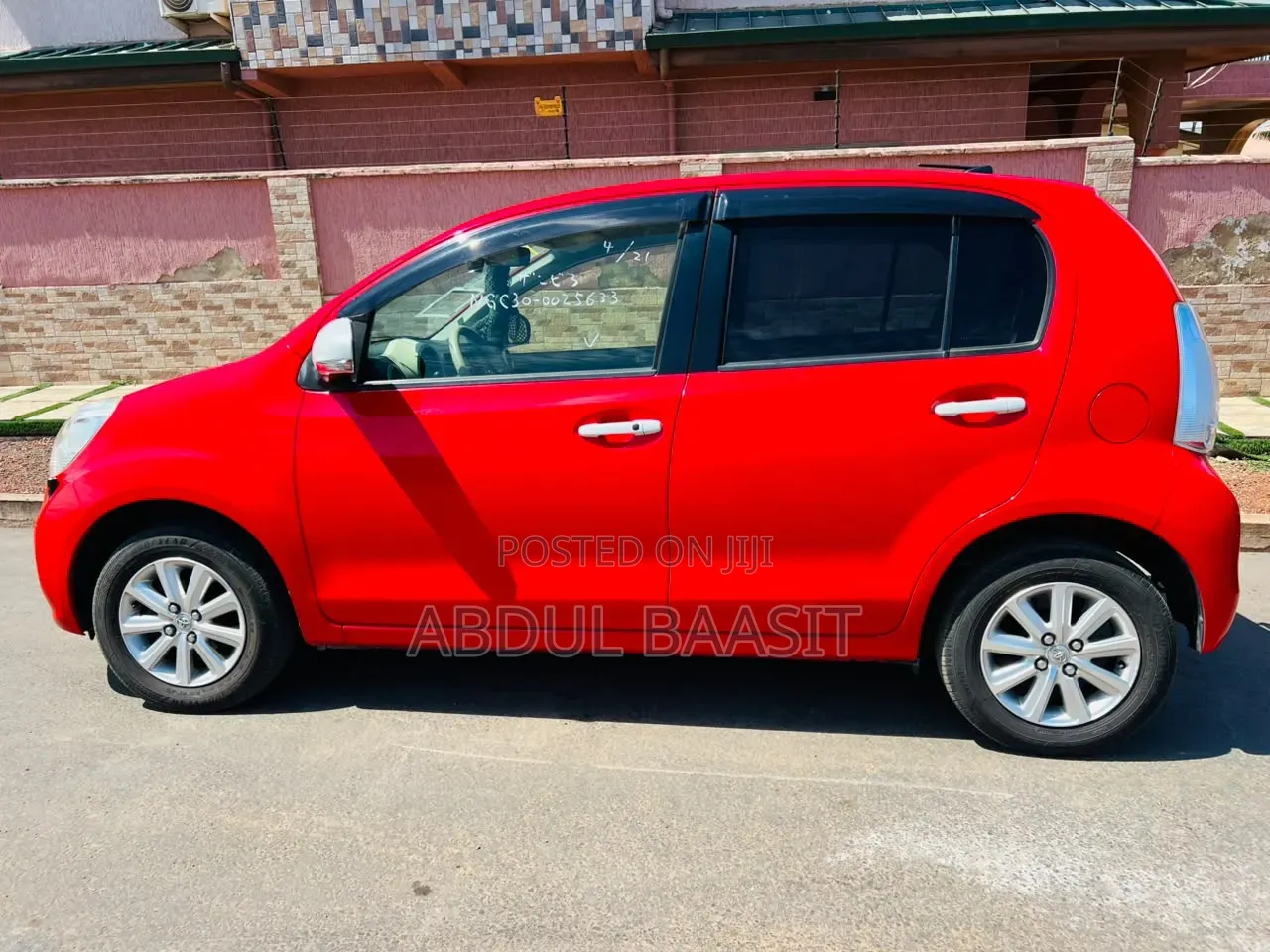 Toyota Passo 2014 Red