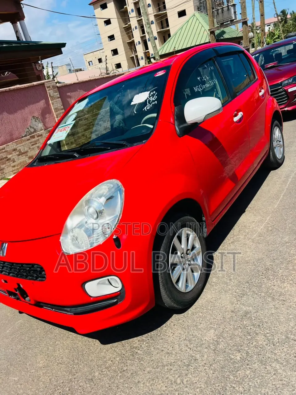 Toyota Passo 2014 Red