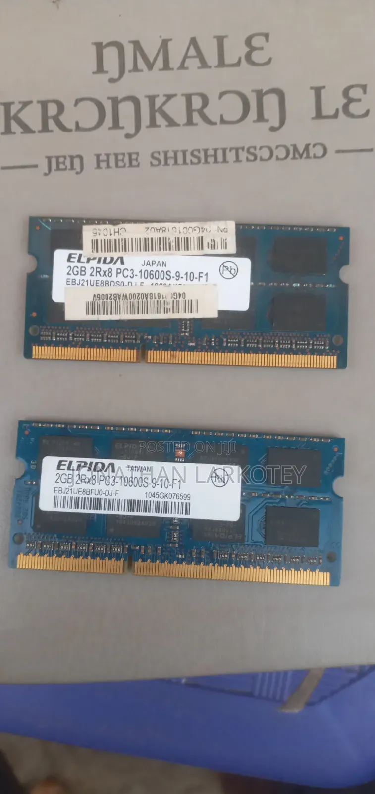 2gb 2rx8 Pc3-10600s-9-10-F1