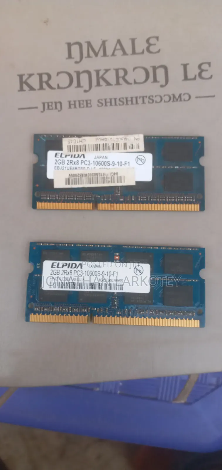 2gb 2rx8 Pc3-10600s-9-10-F1