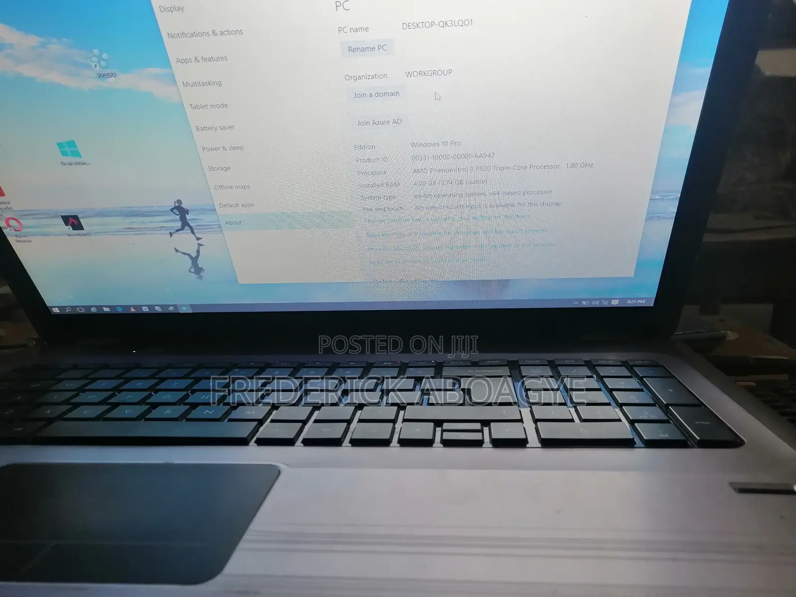 Laptop HP Pavilion Dv7 4GB Intel Core 5 HDD 320GB