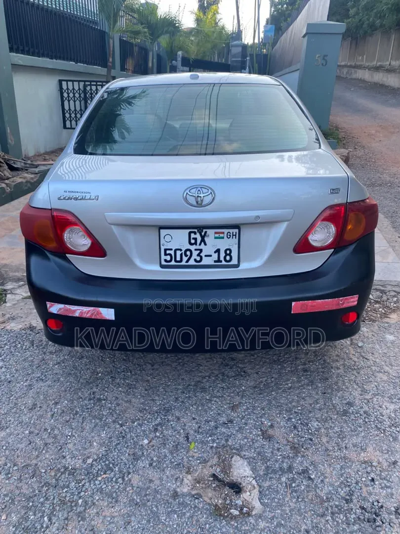 Toyota Corolla 2009 Silver