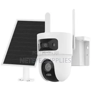 Hikvision 4+4MP 24/7 Solar 4G Dual-Lens PT Camera