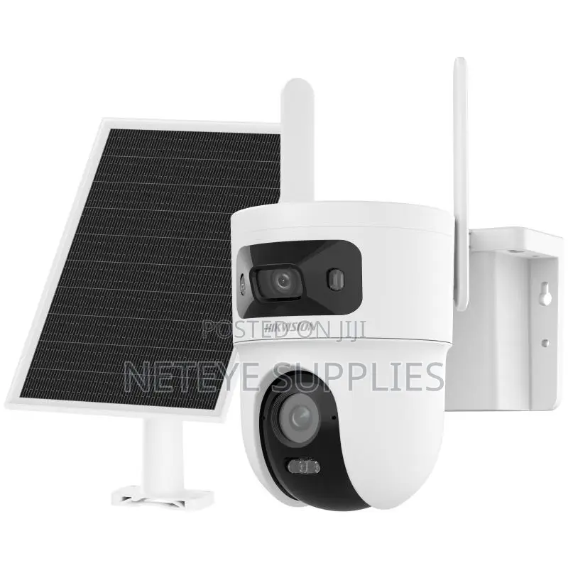 Hikvision 4+4MP 24/7 Solar 4G Dual-Lens PT Camera