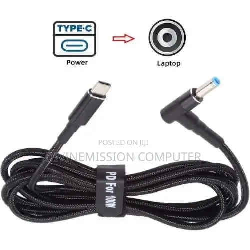 Type C to HP Blue Pin Cable, 100w