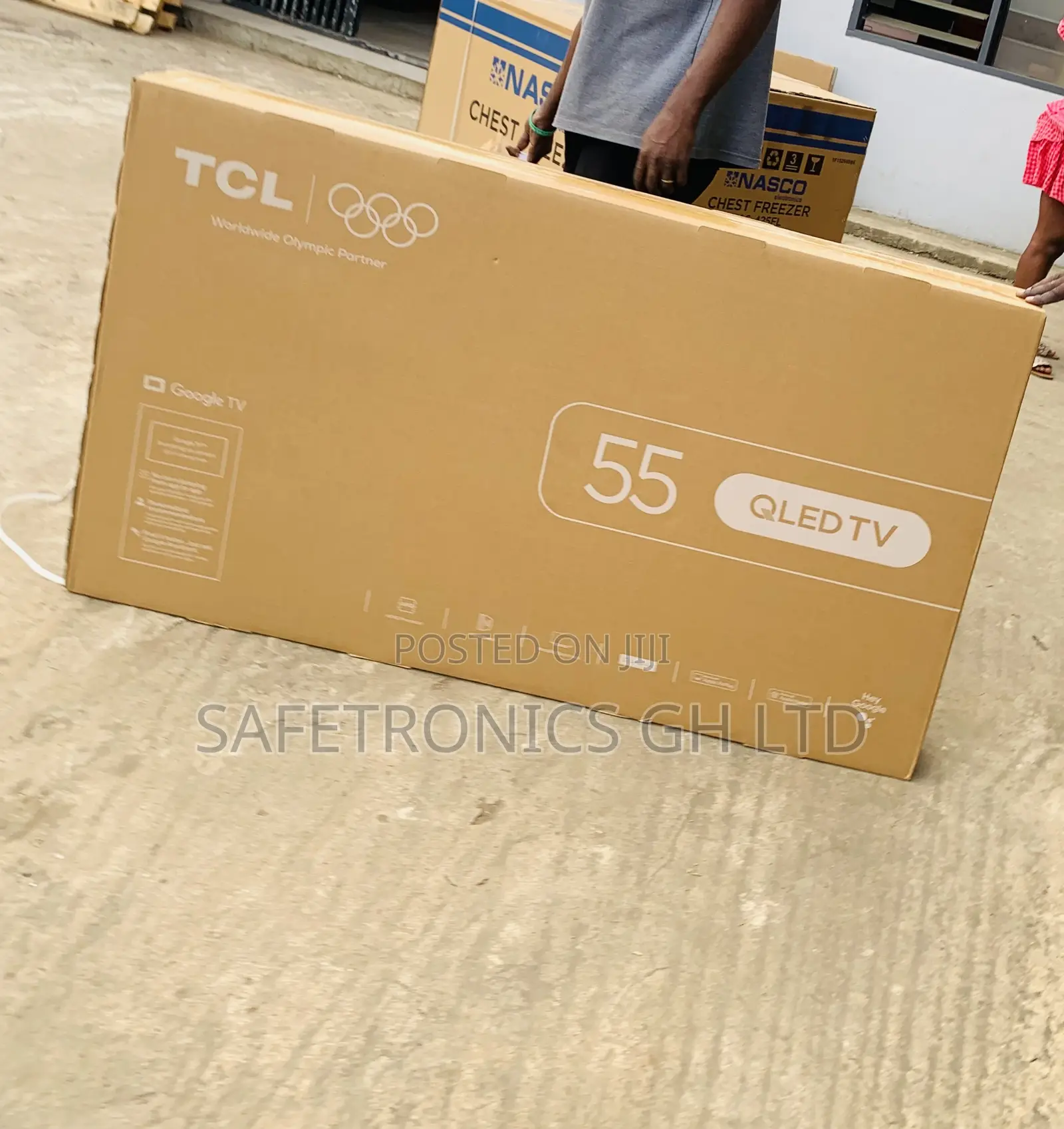 Enjoy Great 55 Inch Smart Qled * TCL Android Uhd TV