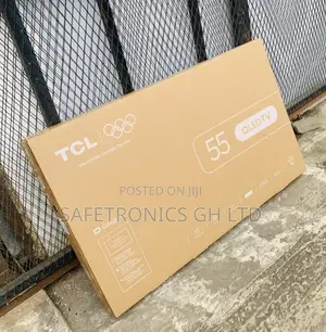 Massive New Smart Uhd TCL Android Frameless Qled 55 Inch TV