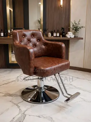 Brown Barbers Chair