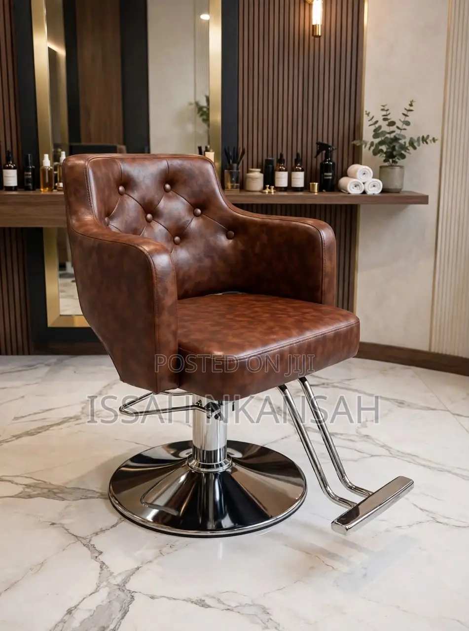 Brown Barbers Chair