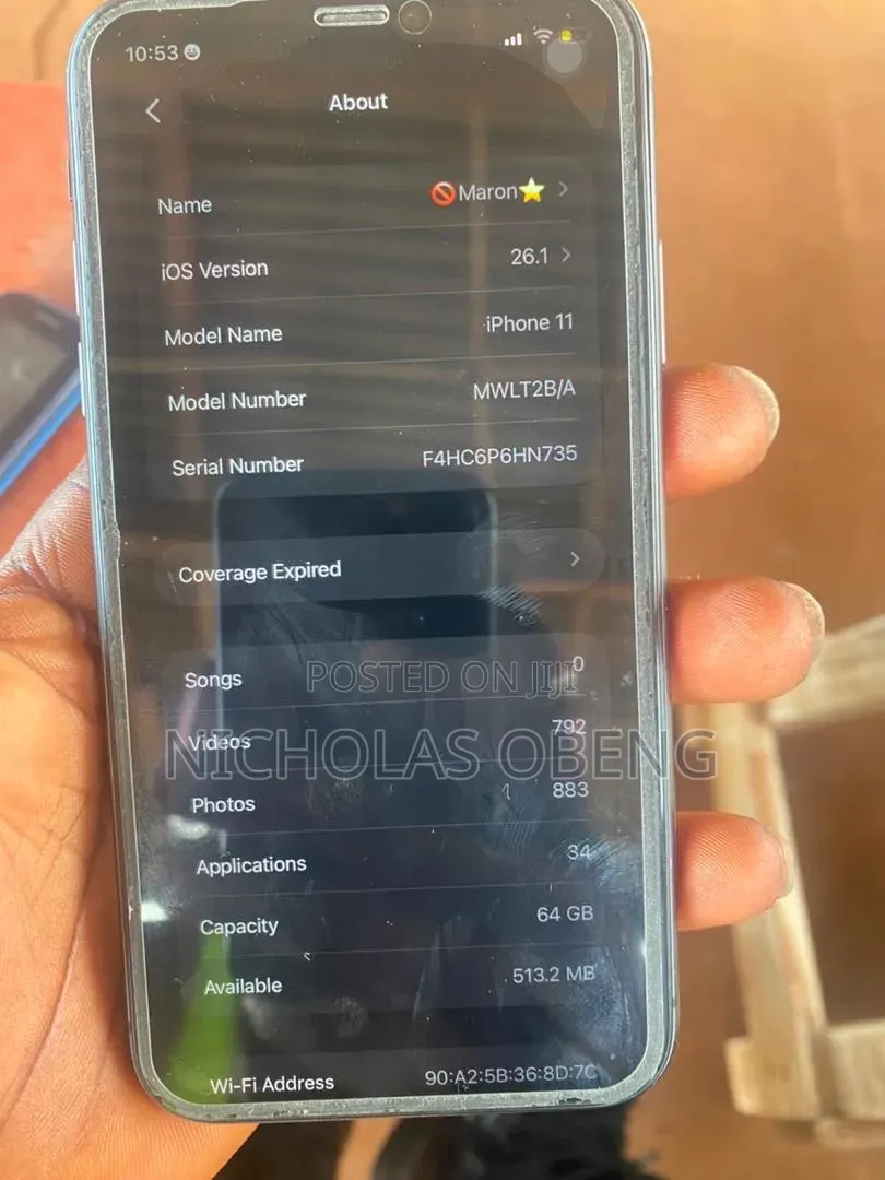 Apple iPhone 11 64 GB Black