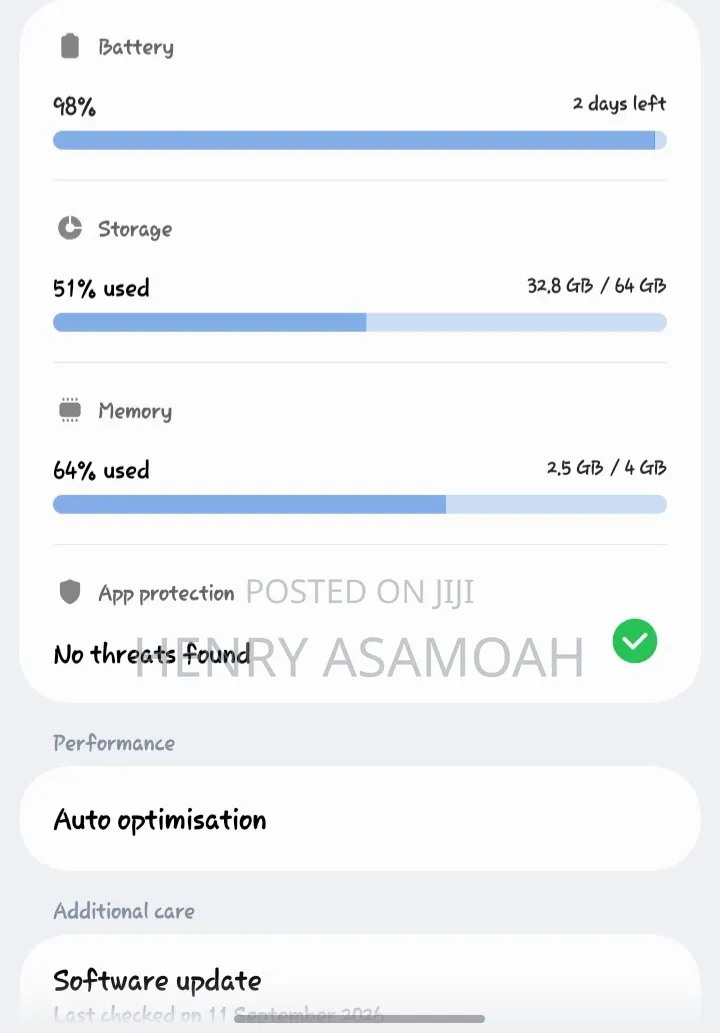 Samsung Galaxy A06 64 GB Gray