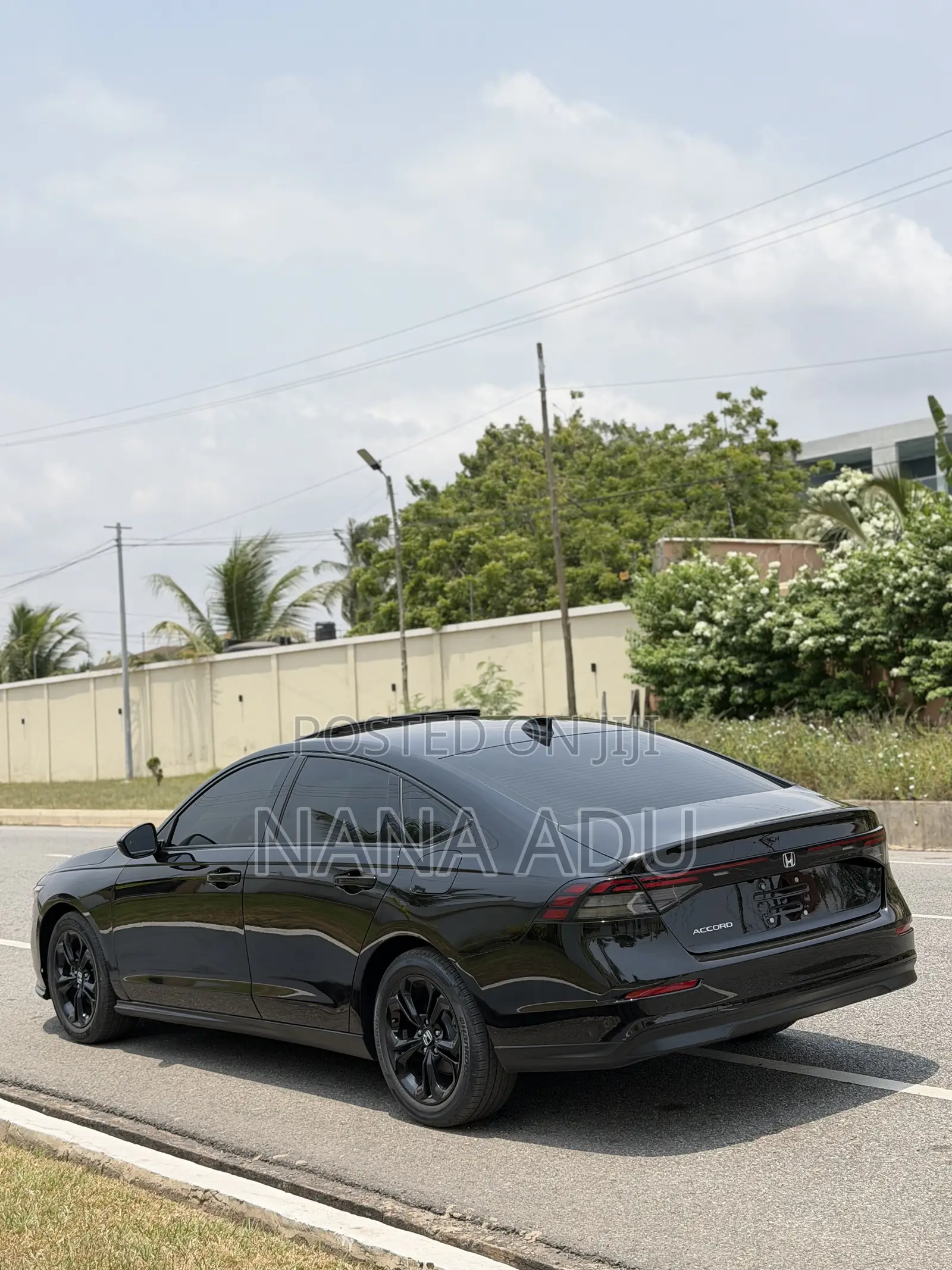 New Honda Accord SE CVT 2025 Black