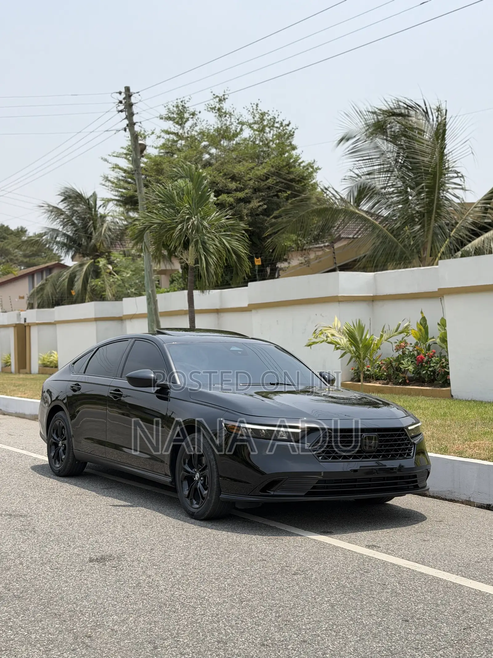 New Honda Accord SE CVT 2025 Black