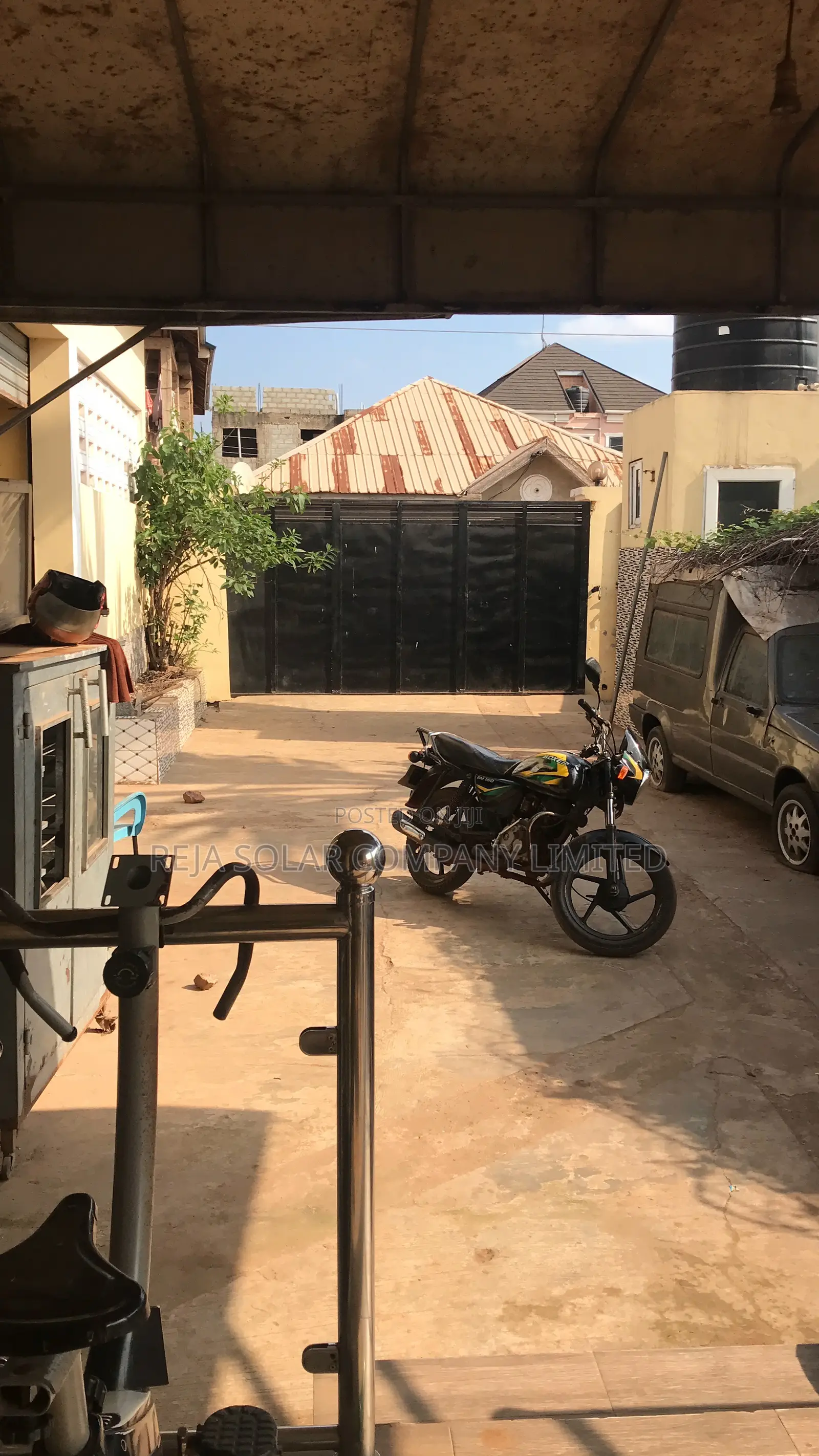 Furnished 3bdrm House in Reja Solar And, New Site for rent