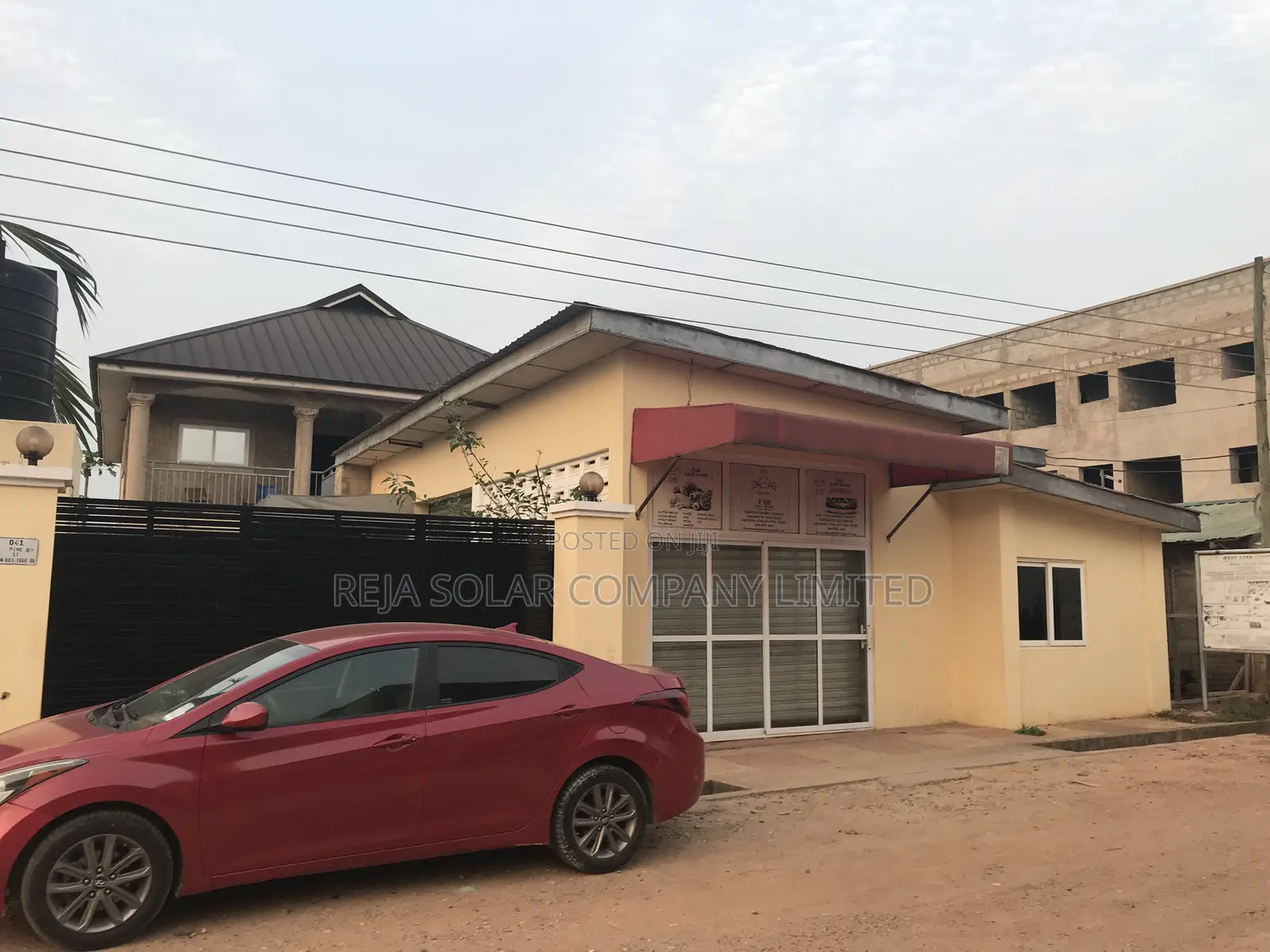 Furnished 3bdrm House in Reja Solar And, New Site for rent