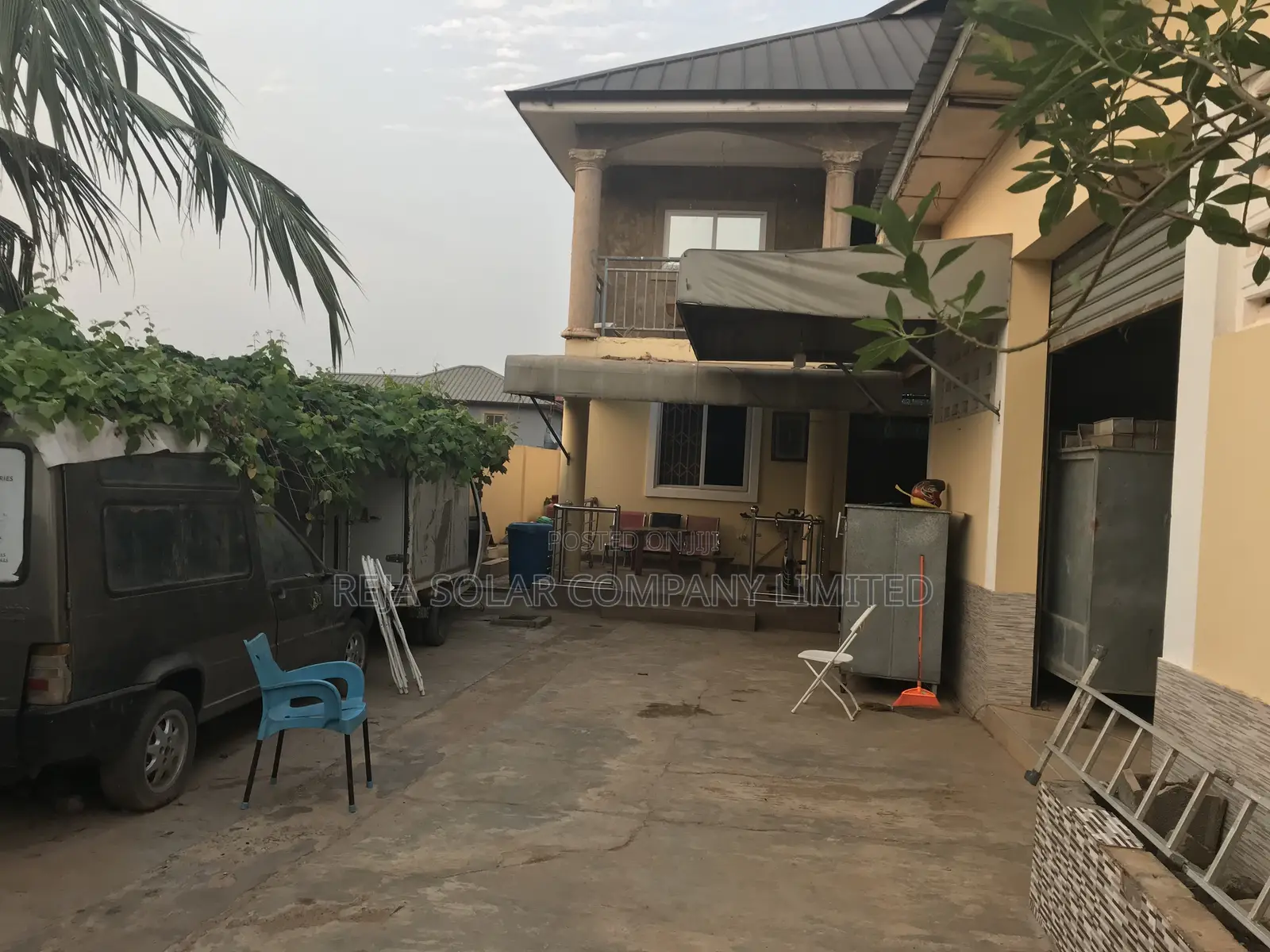 Furnished 3bdrm House in Reja Solar And, New Site for rent