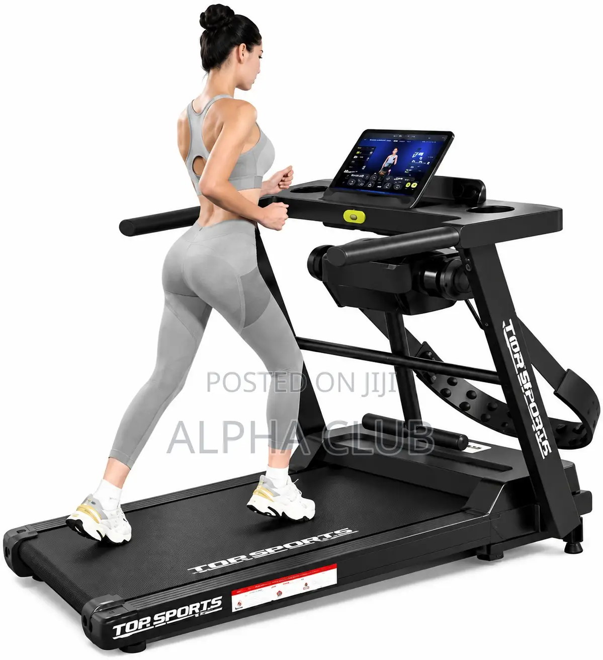 180Kg Maximum Weight Bearing Electric Workout Treadmill-Multi.