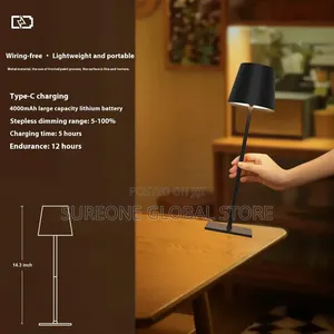 Rechargeable Table Light With Soft Touch