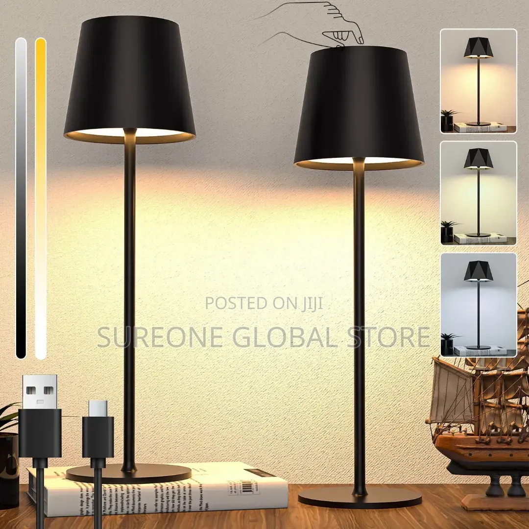 Rechargeable Table Light With Soft Touch