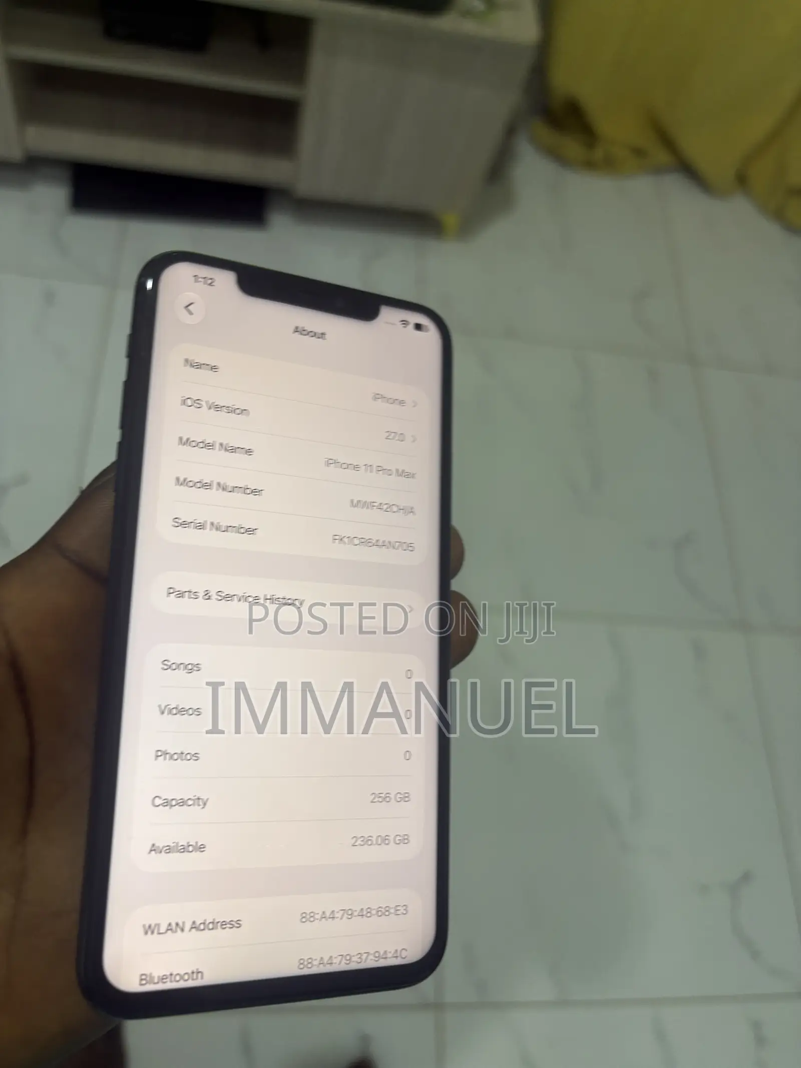 Apple iPhone 11 Pro Max 256 GB Gray