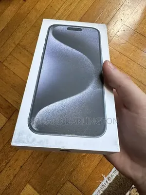 New Apple iPhone 15 Pro 128 GB Black