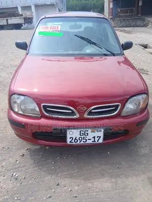 Nissan March 2004 Red