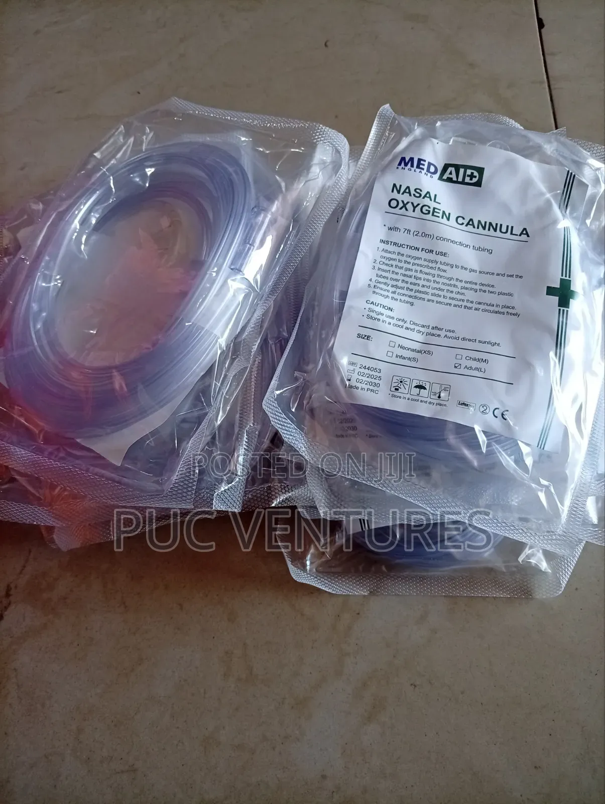 Nasal Oxygen Cannula