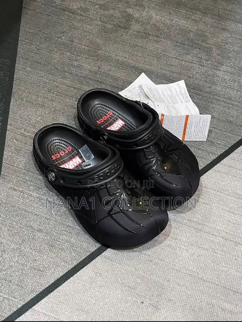 Spider Man Neo Classics Crocs in Red/Black