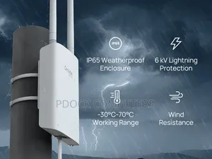 TPLink Omada WiFi 6 AX1800 Dual Band Access Point EAP603-Outdoor