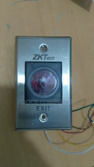 Exit Button TLEB102 Without Remote Zkteco (No Touch), Gang Box Include