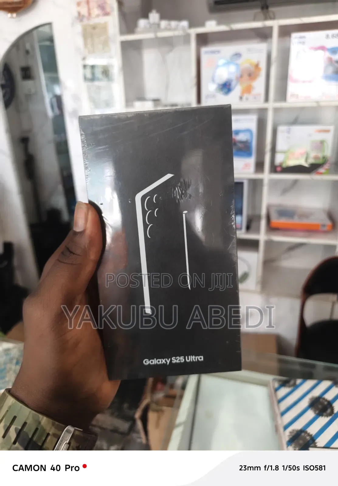 New Samsung Galaxy S25 Ultra 256 GB Black