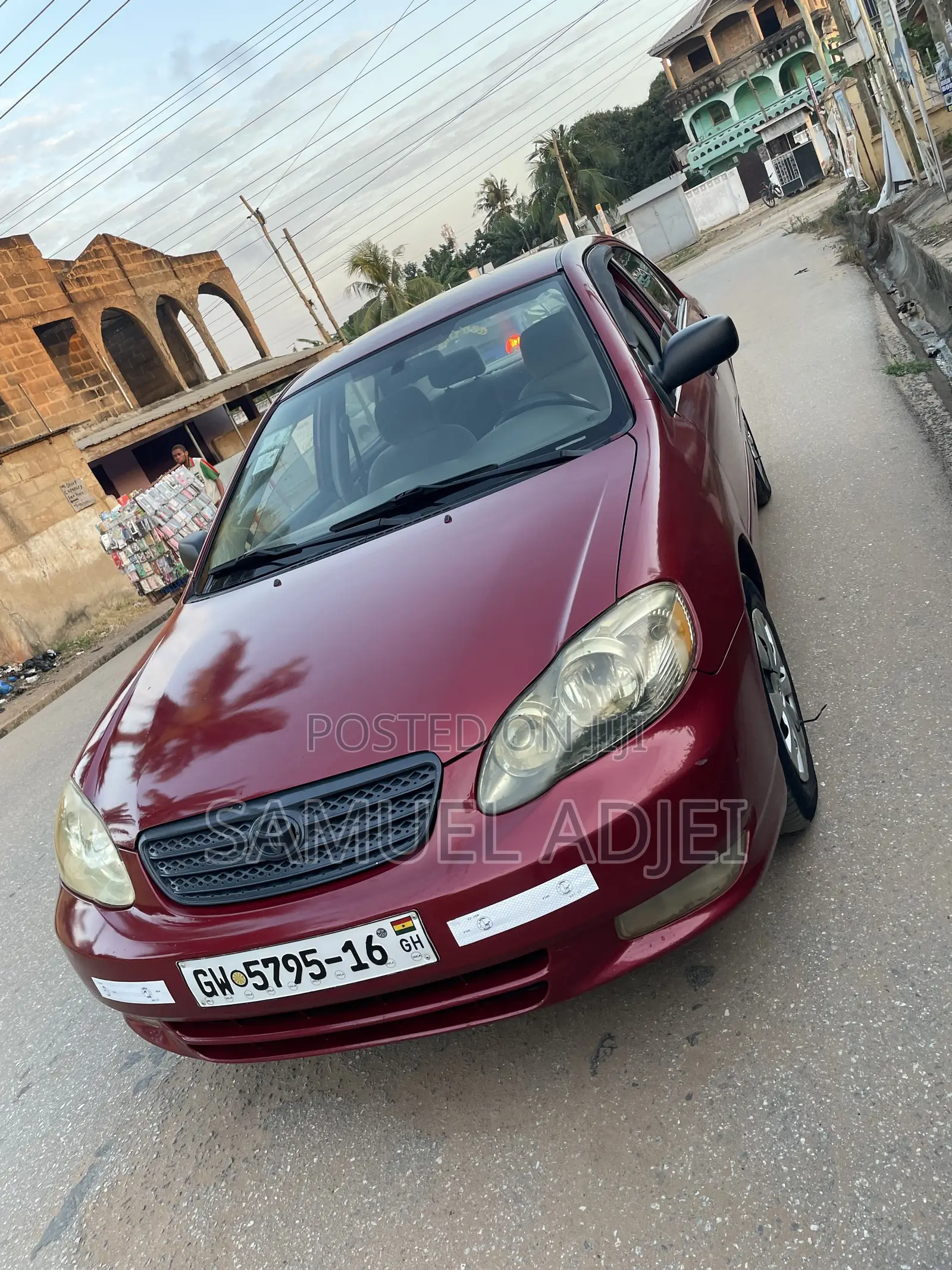Toyota Corolla 2007 Red