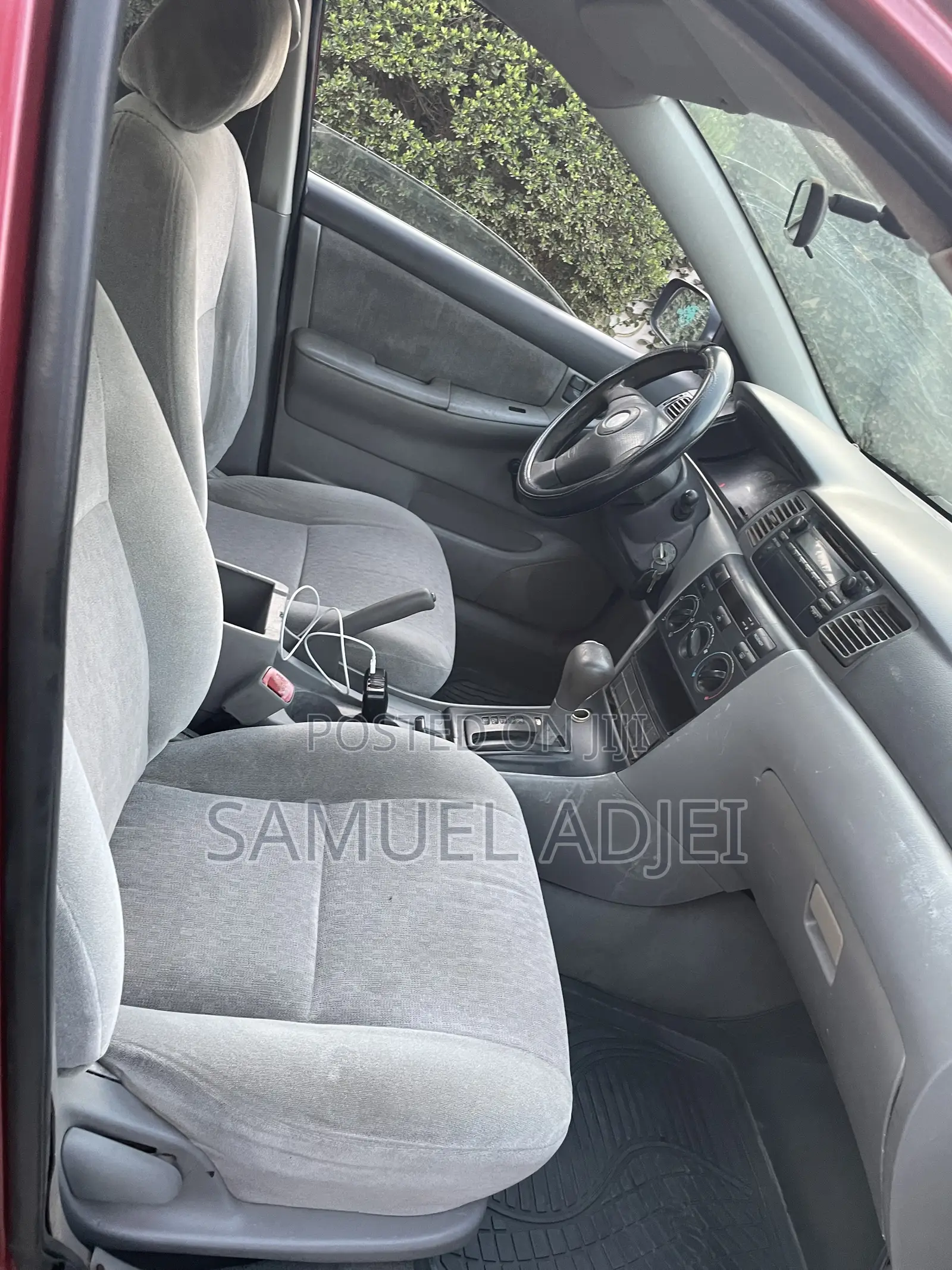 Toyota Corolla 2007 Red
