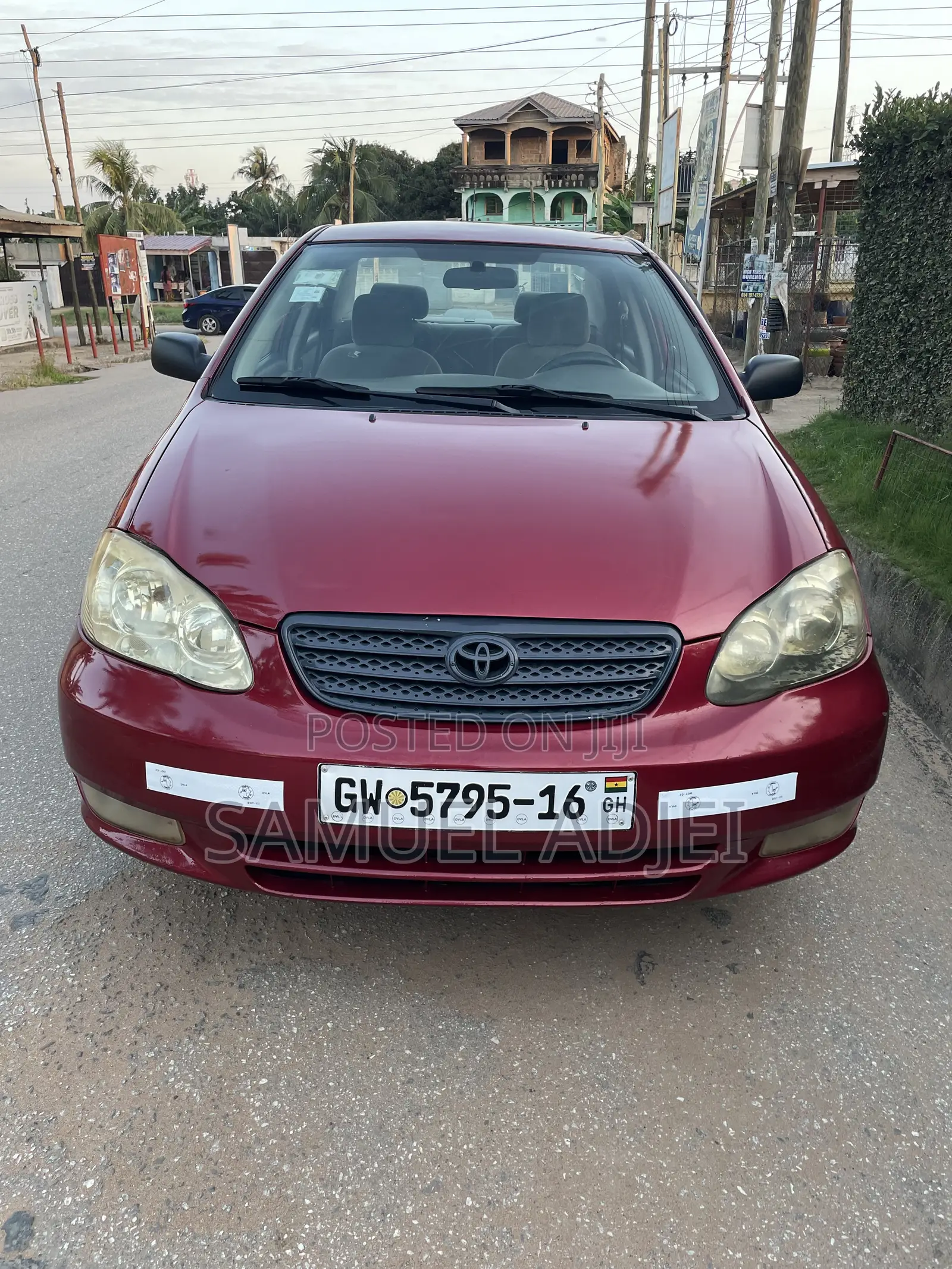 Toyota Corolla 2007 Red