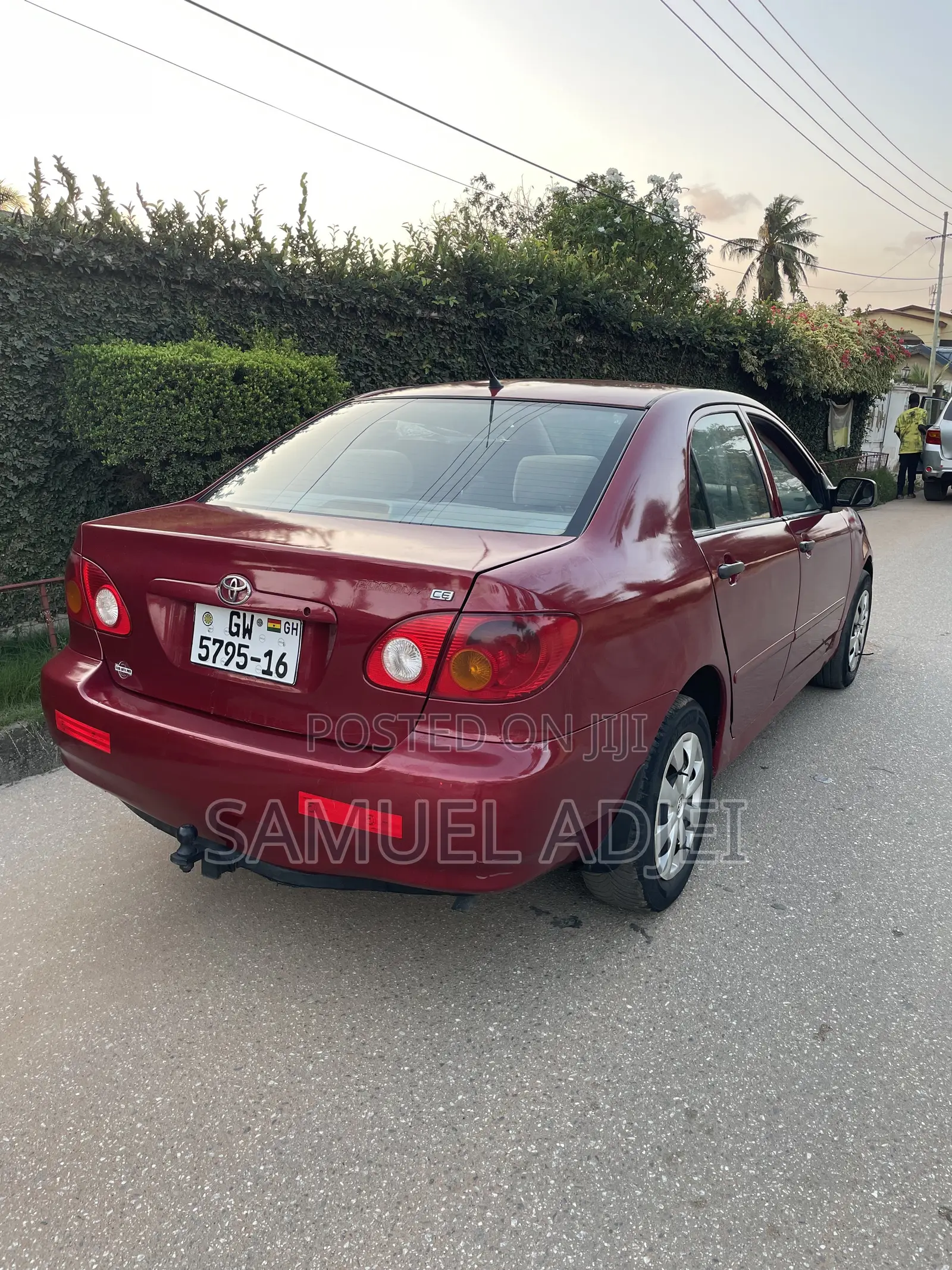 Toyota Corolla 2007 Red