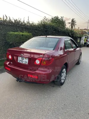 Toyota Corolla 2007 Red