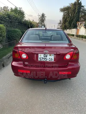 Toyota Corolla 2007 Red