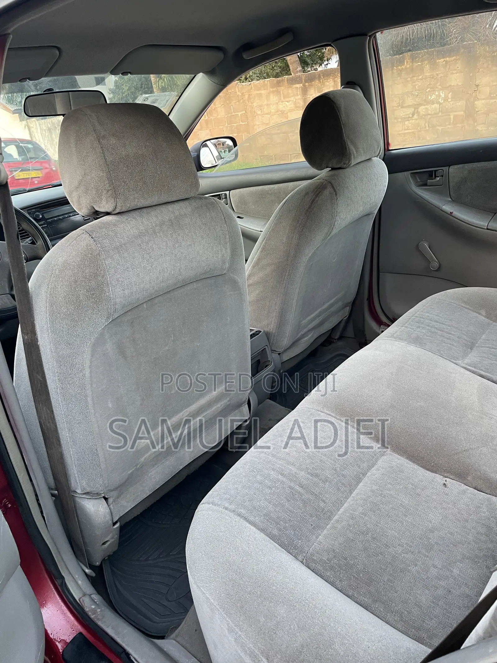 Toyota Corolla 2007 Red