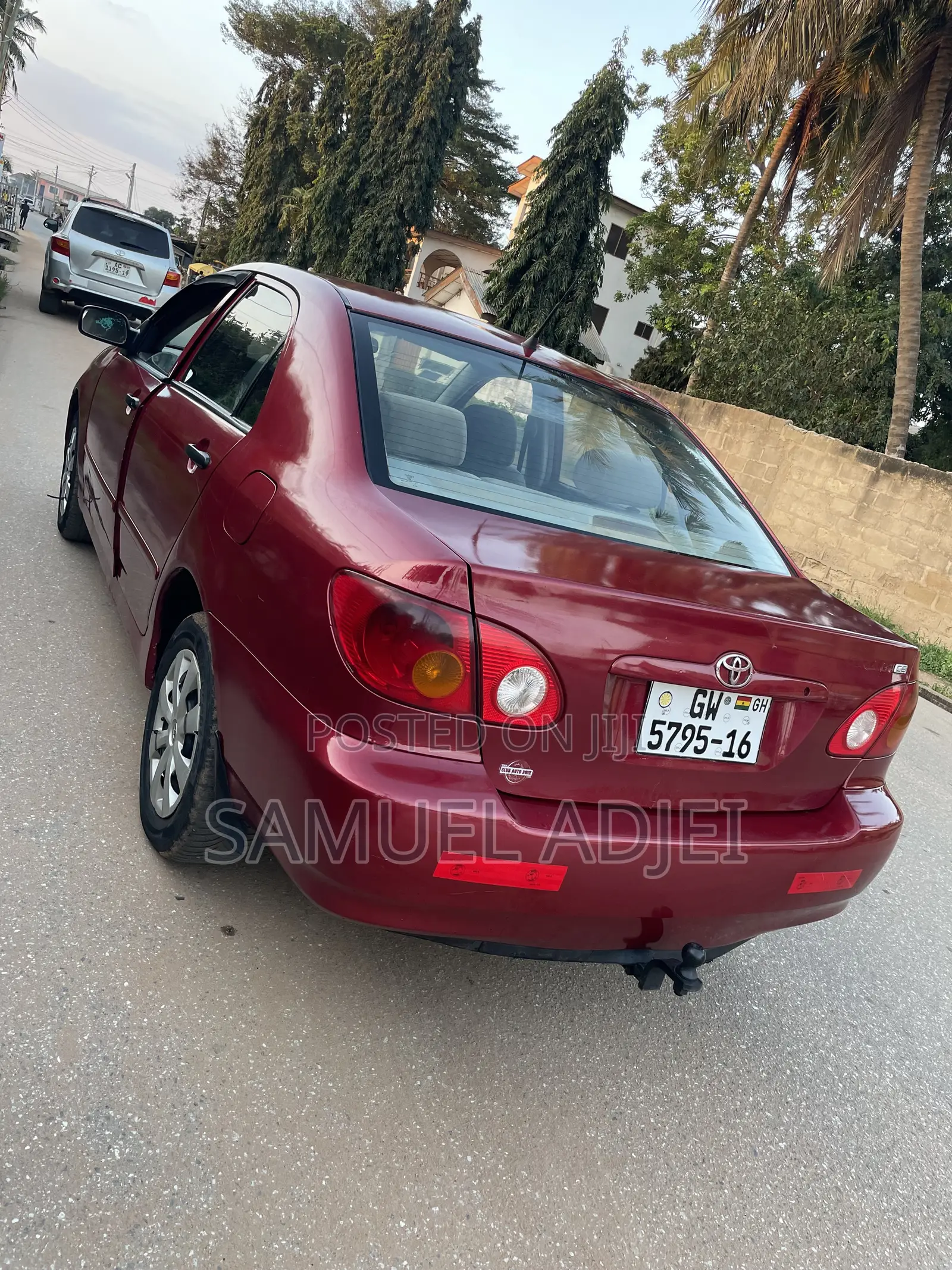 Toyota Corolla 2007 Red