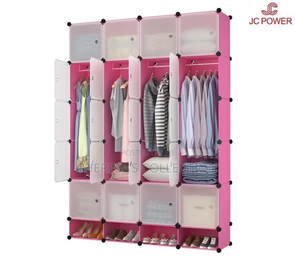 Plastic Wardrobe 16 Cube