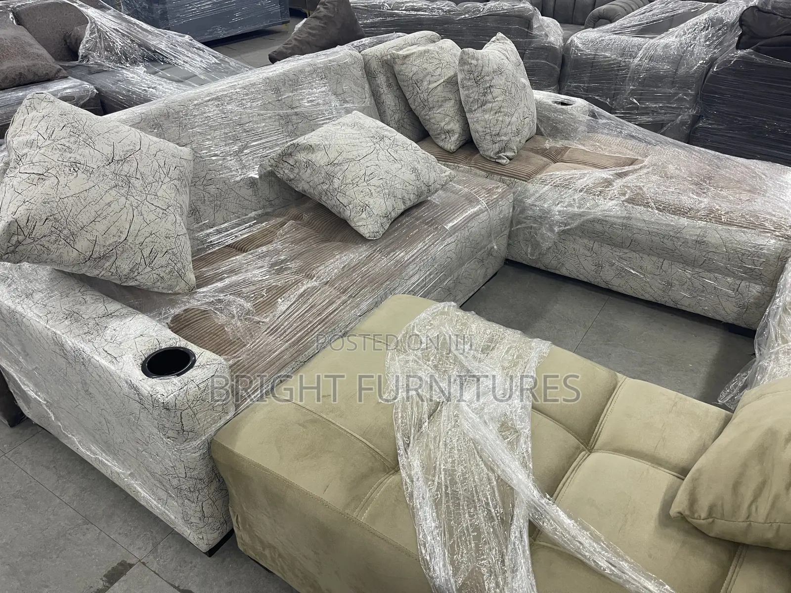 L Shape Sofa Chair