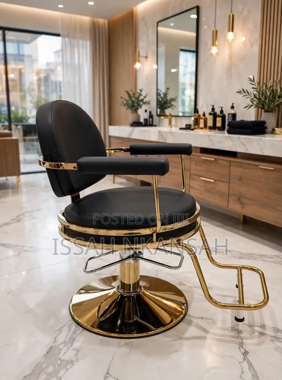 Brown Gold Luxury Chair