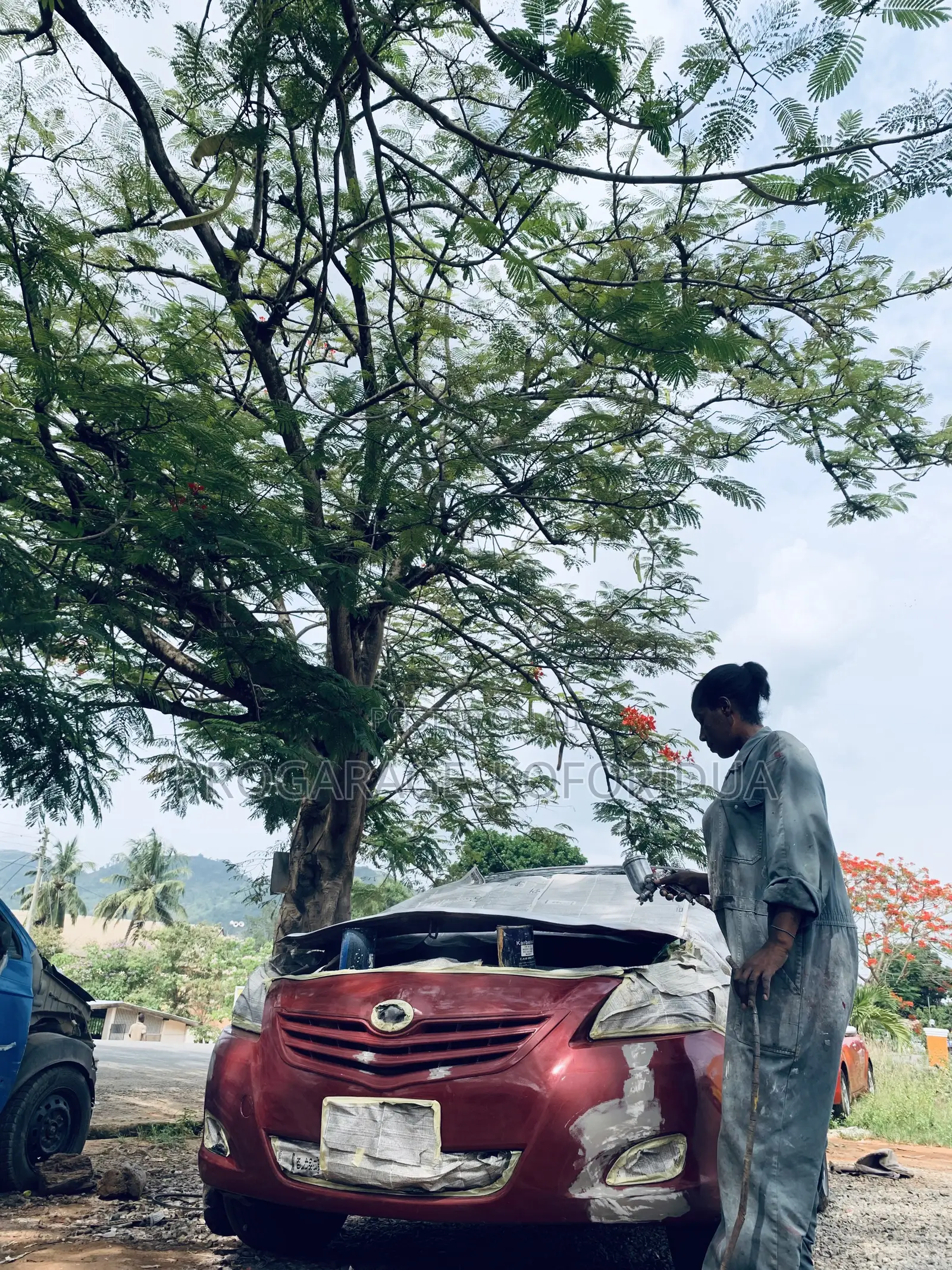 Car Spraying