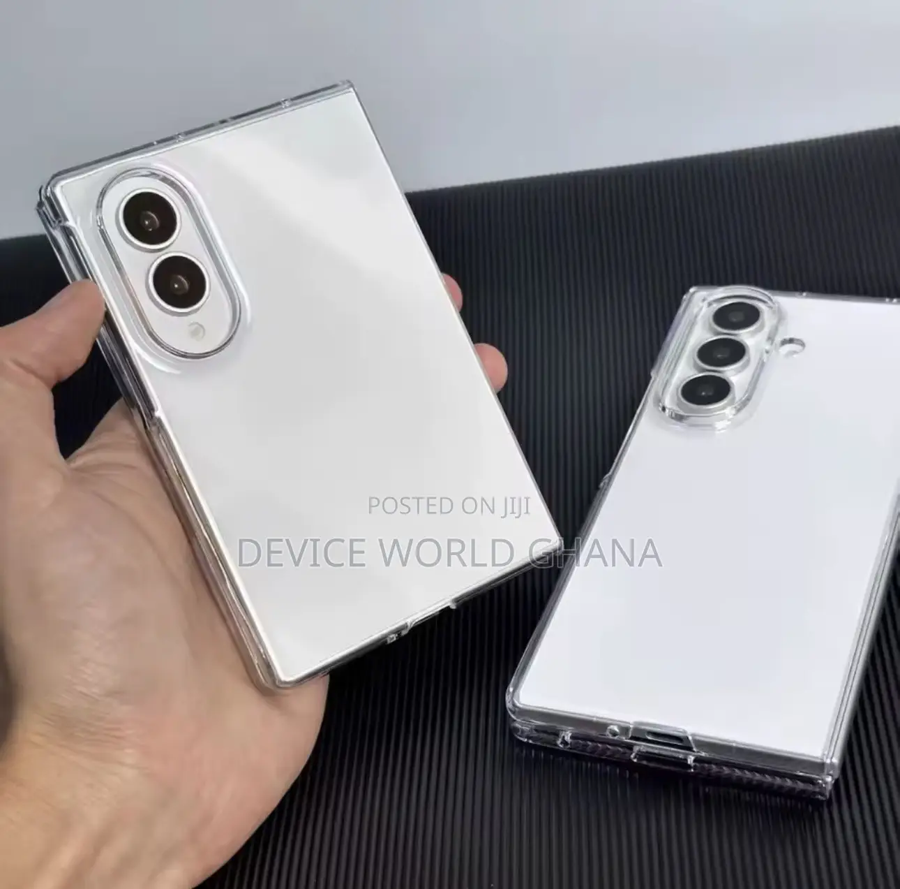 Ziz Clear Transparent Case for Samsung Z Fold 8 and 8ultra
