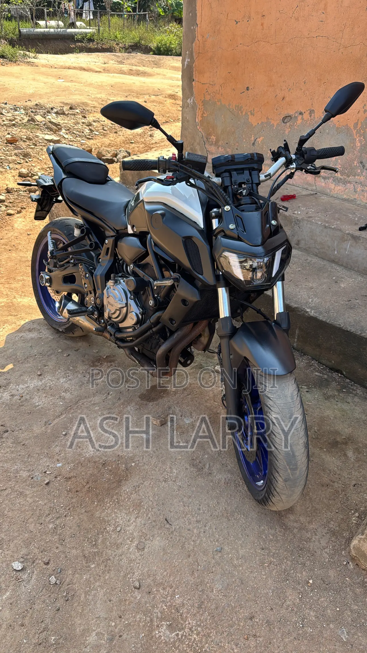 Yamaha MT-07 2021 White