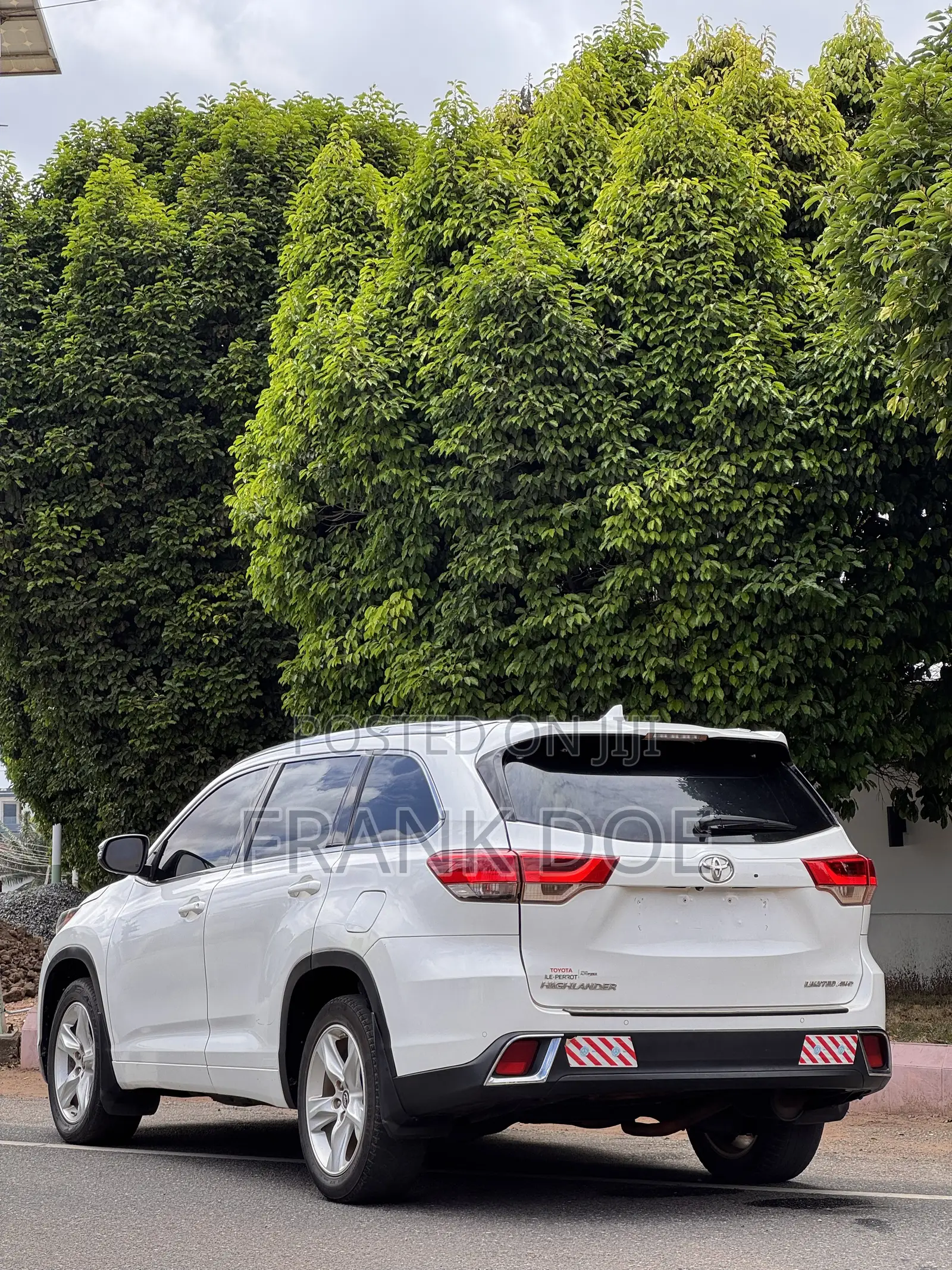 Toyota Highlander Limited Platinum 2019 White