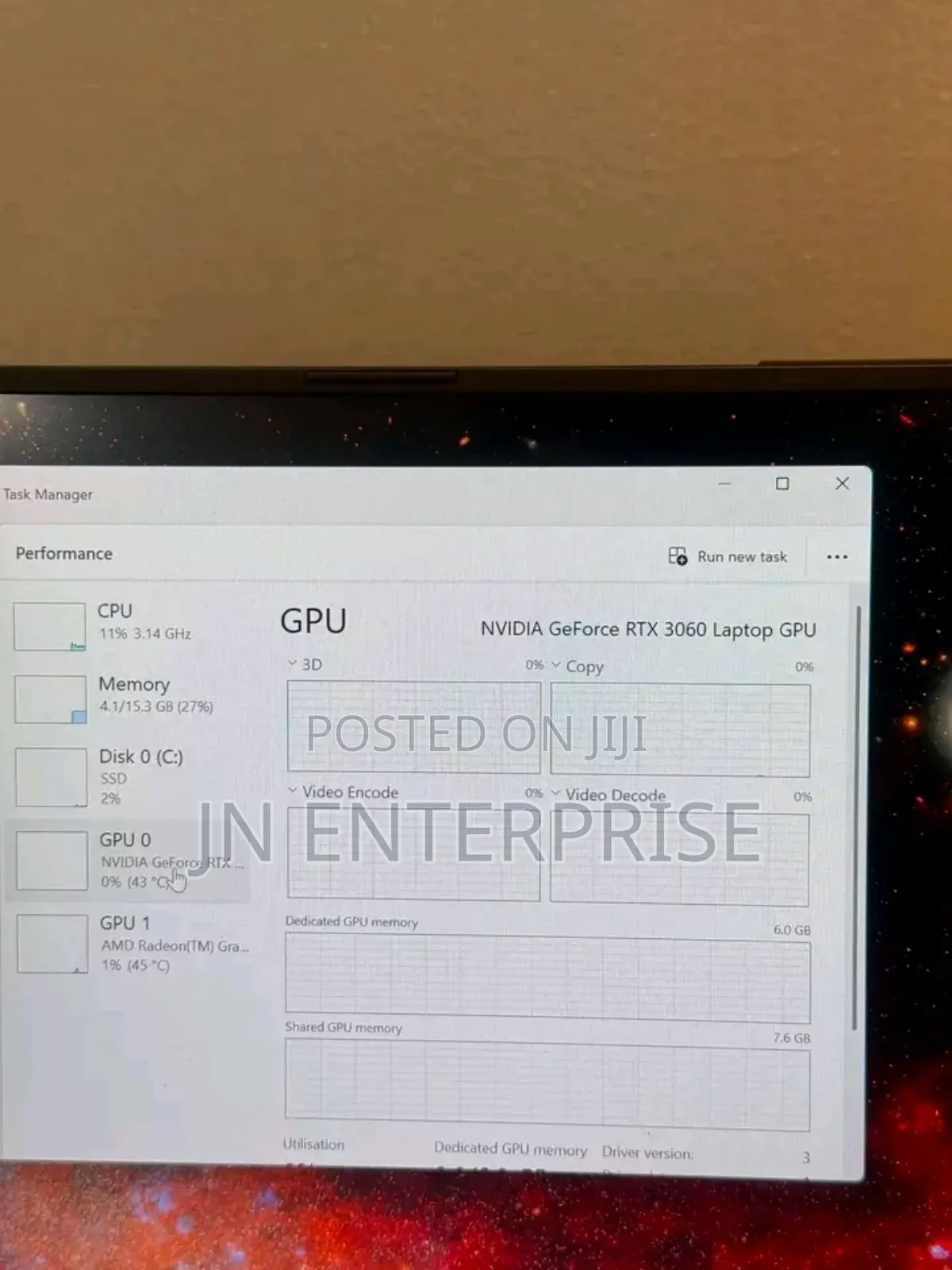 New Laptop Asus ROG Strix G17 16GB AMD Ryzen 9 SSD 1T