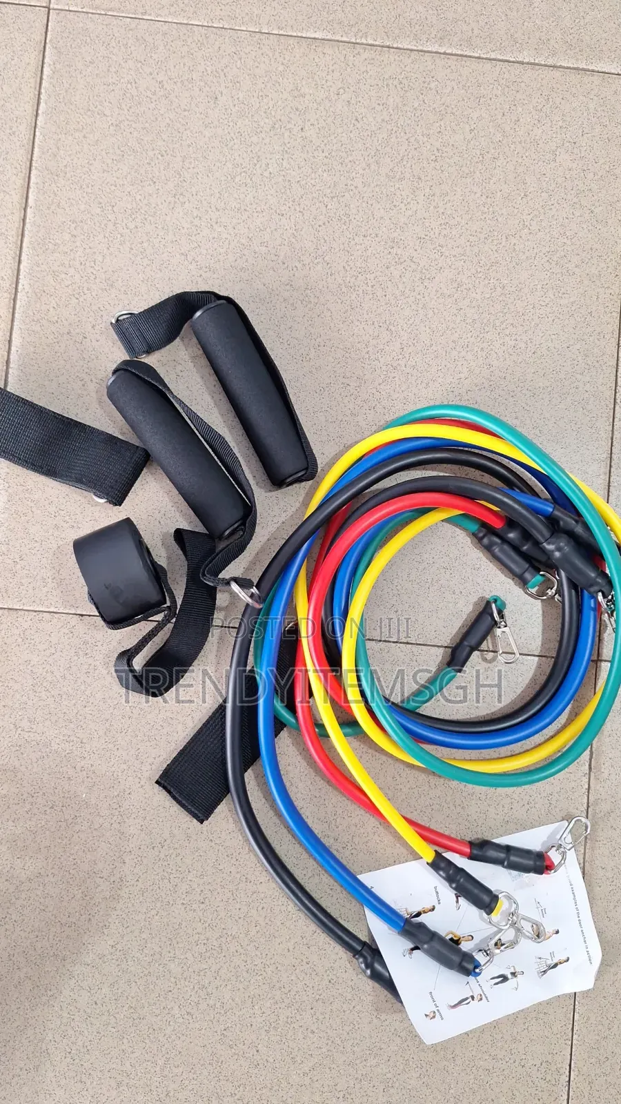 Resistance Bands Set – Full Body Workout Strength Training Kit