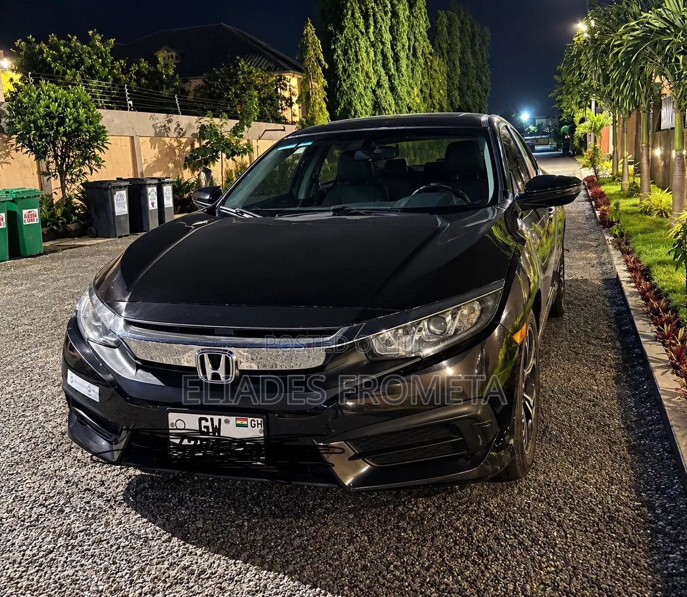 Honda Civic EX-L 4dr Sedan (1.5L 4cyl) 2017 Burgundy